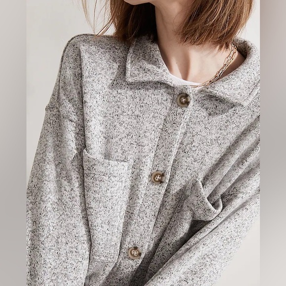 MWL (Re)sourced Sweater Fleece Shirt-Jacket - Picture 5 of 7